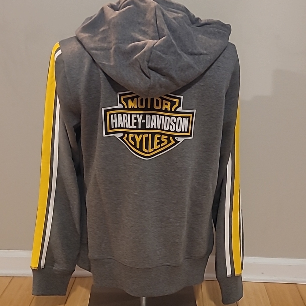 Harley Davidson Yellow Hoodie
